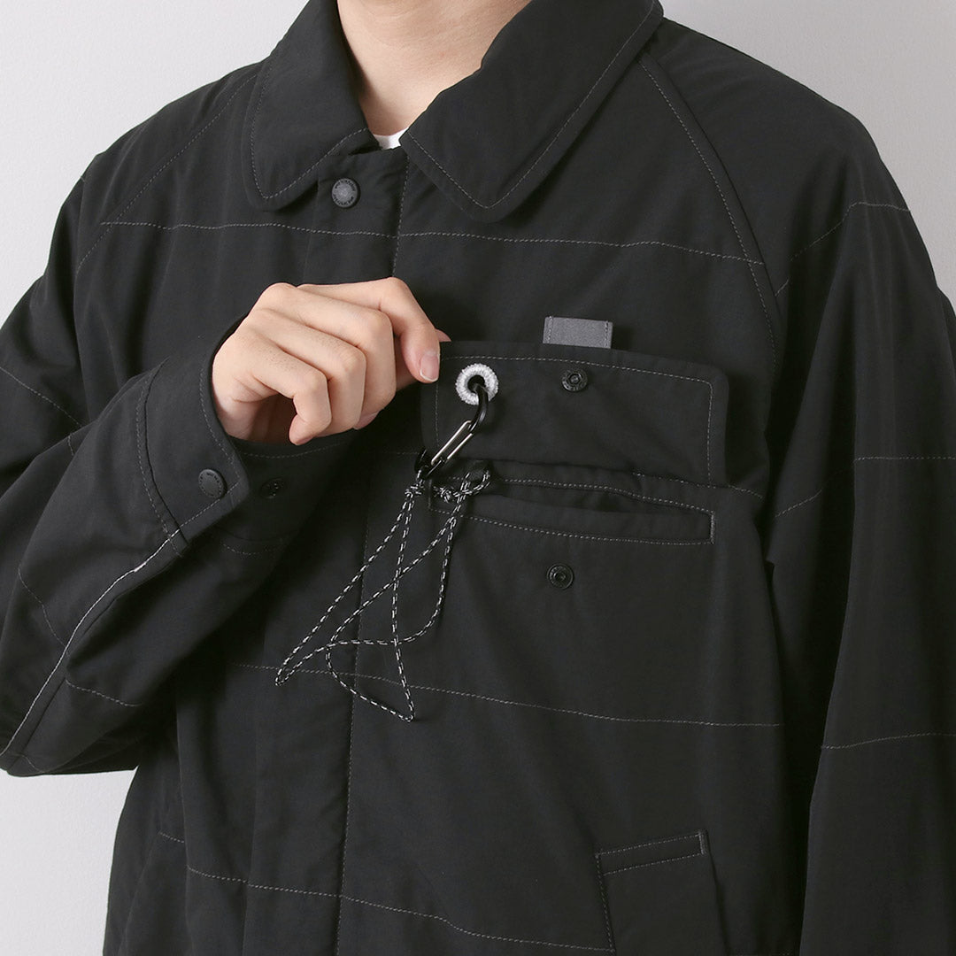 AND WANDER / Veste Octa Swing Top en coton et nylon