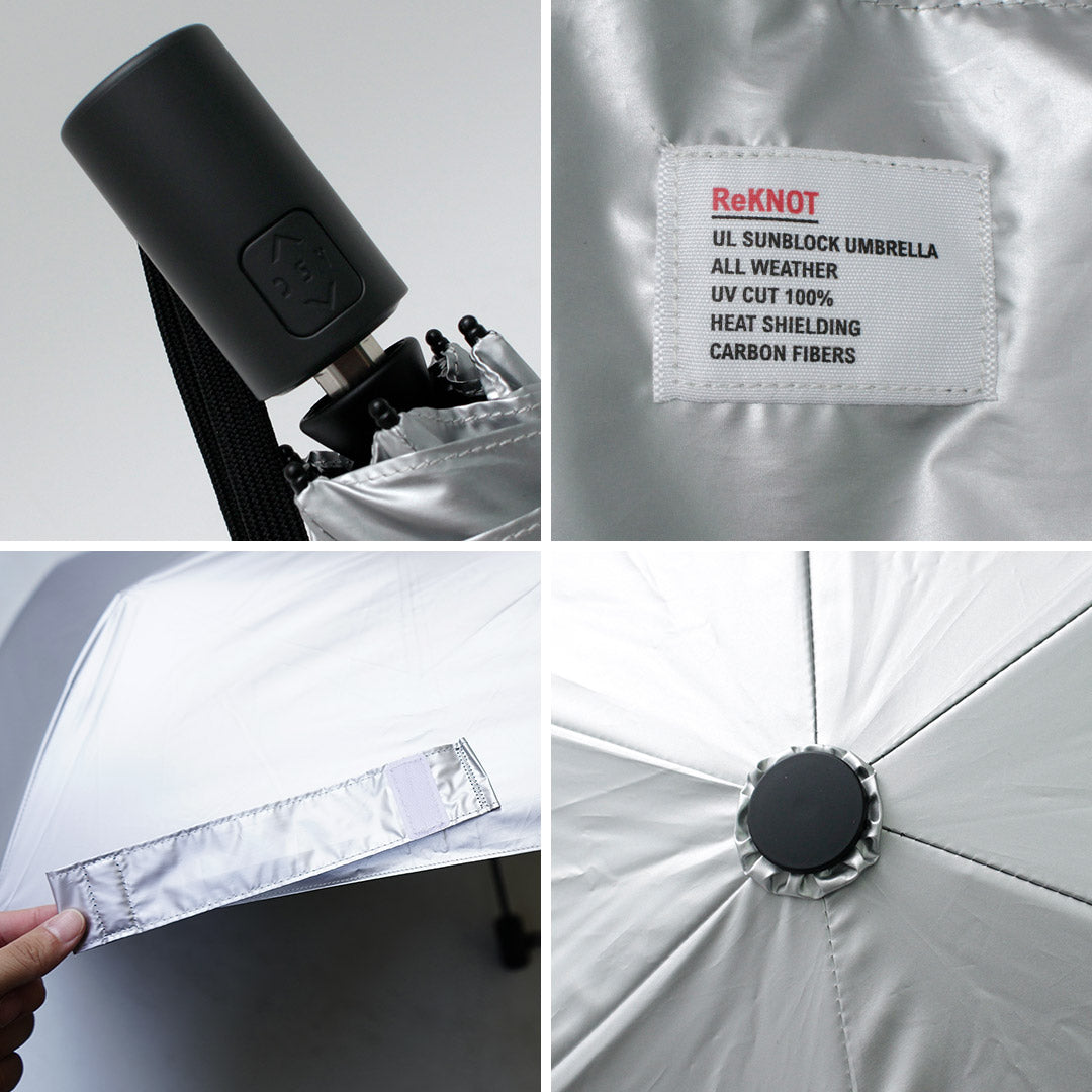 REKNOT / Ultra Light Sun Block Automatic Umbrella