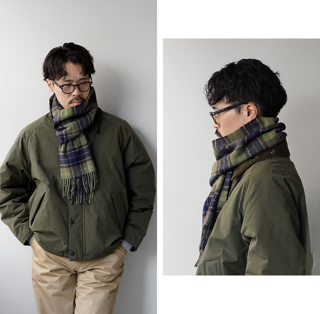 BARBOUR / Tartan Lambswool Scarf