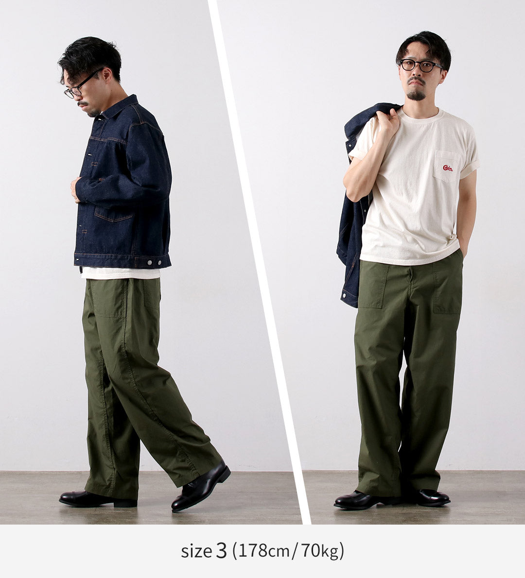 ORDINARY FITS / James Fatigue Pants Ripstop