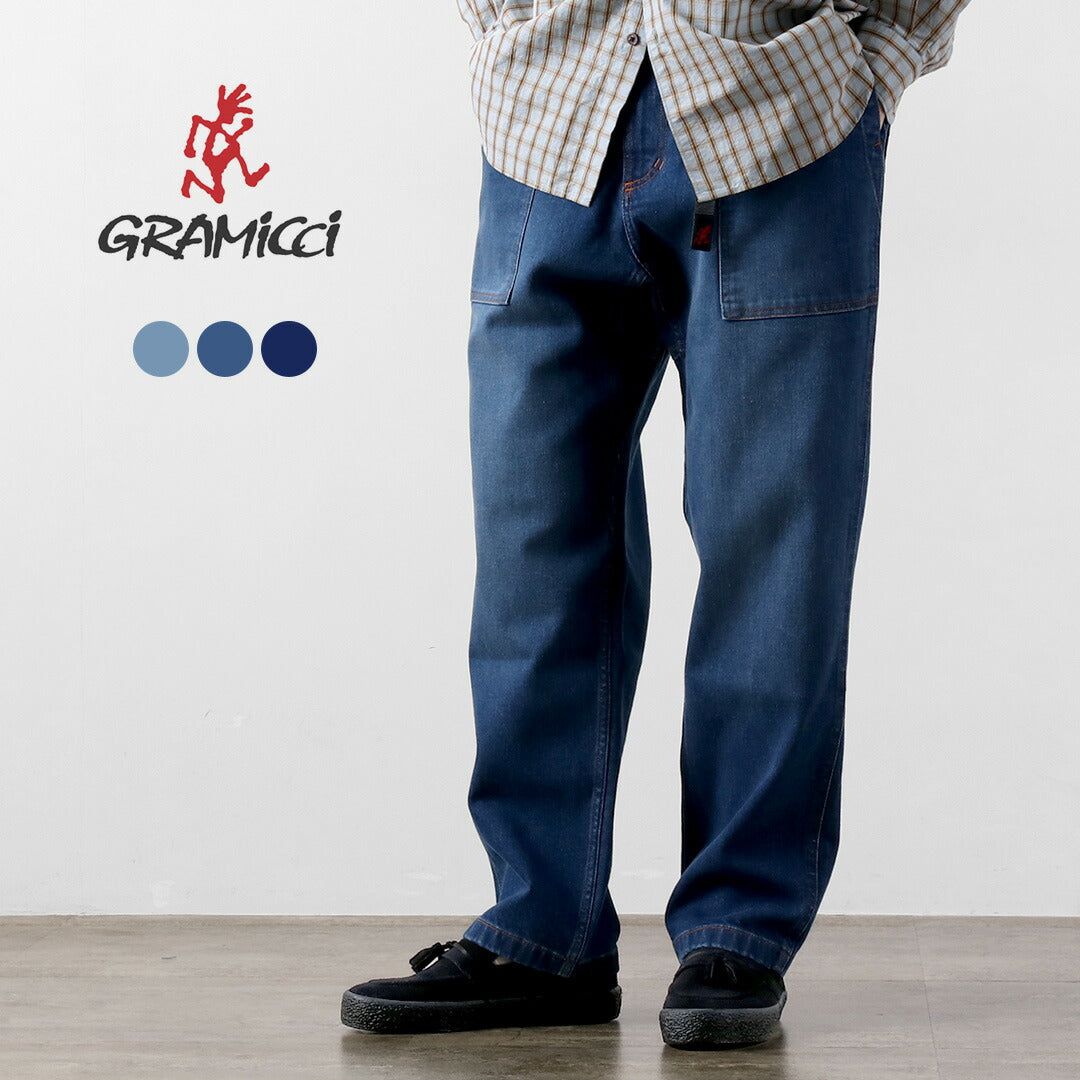 GRAMICCI / Pantalones Ridge cónicos sueltos de mezclilla elástica