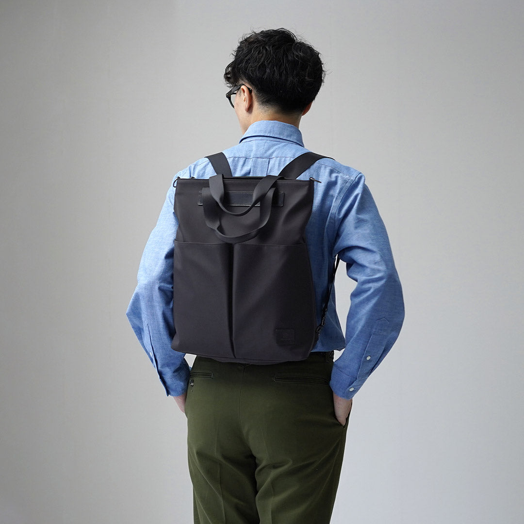GLENROYAL / 3-Way Nylon Twill Tote Bag