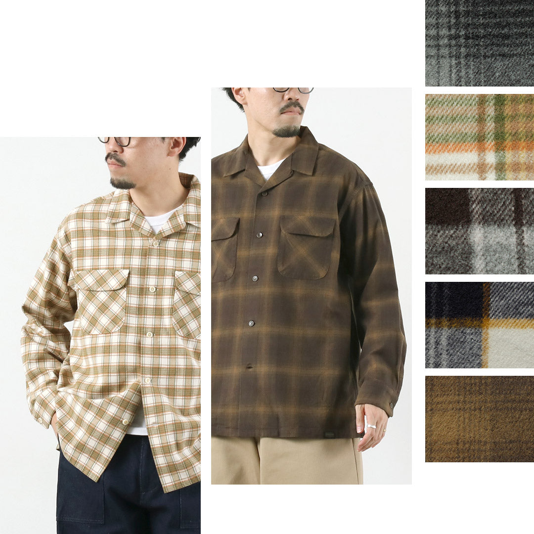 PENDLETON / Open Collared Shirt