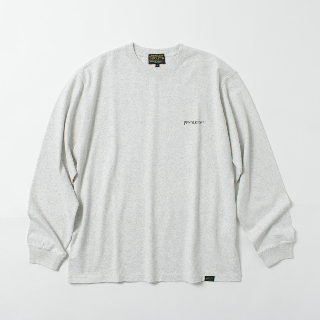 PENDLETON / 背面印花長袖T卹