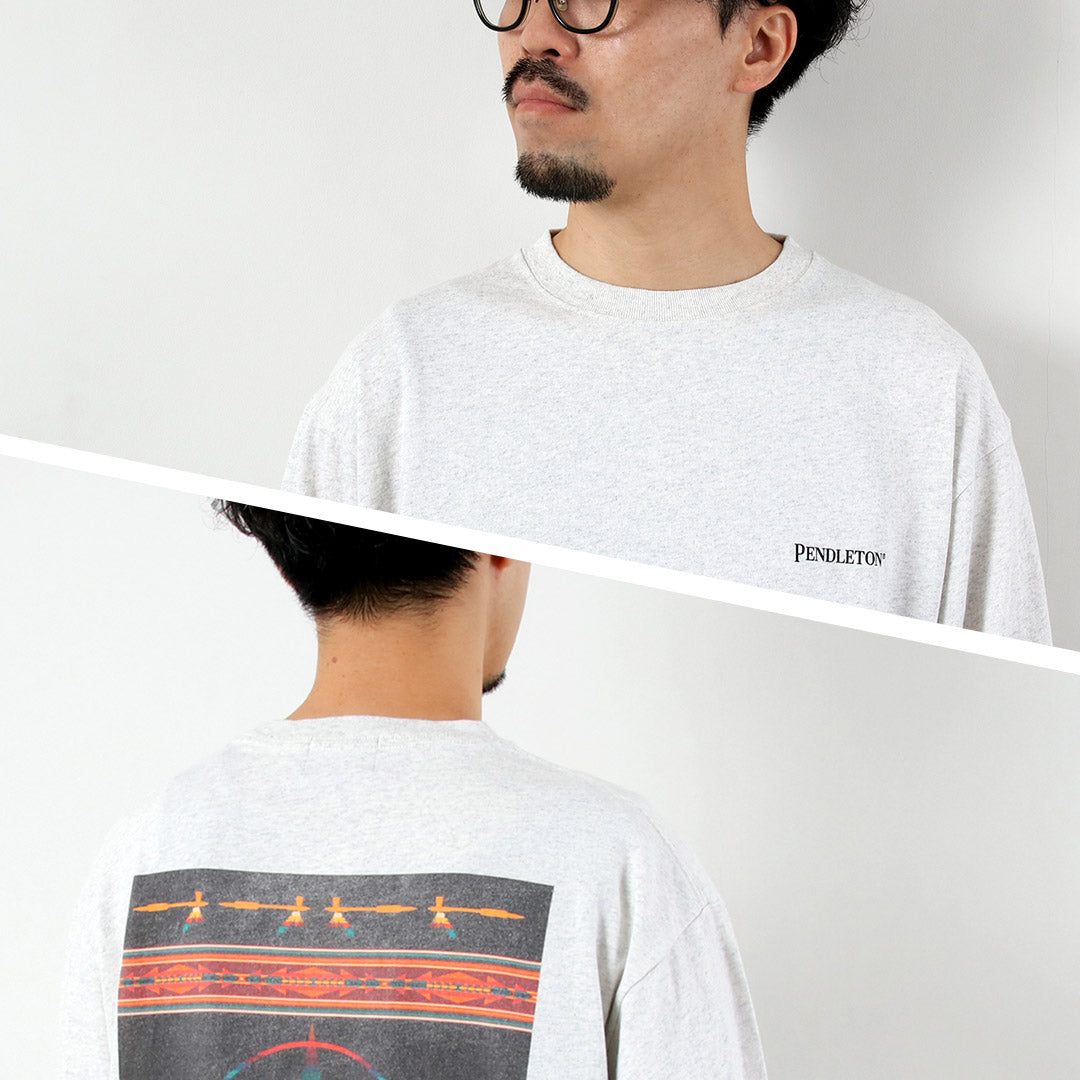 PENDLETON / 背面印花長袖T卹