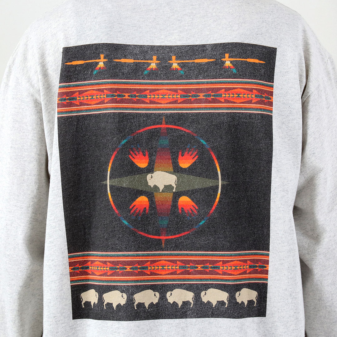 PENDLETON / 背面印花長袖T卹