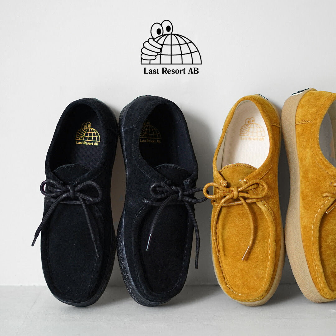 LAST RESORT AB / VM006 Low Cut Moc Suede Shoes