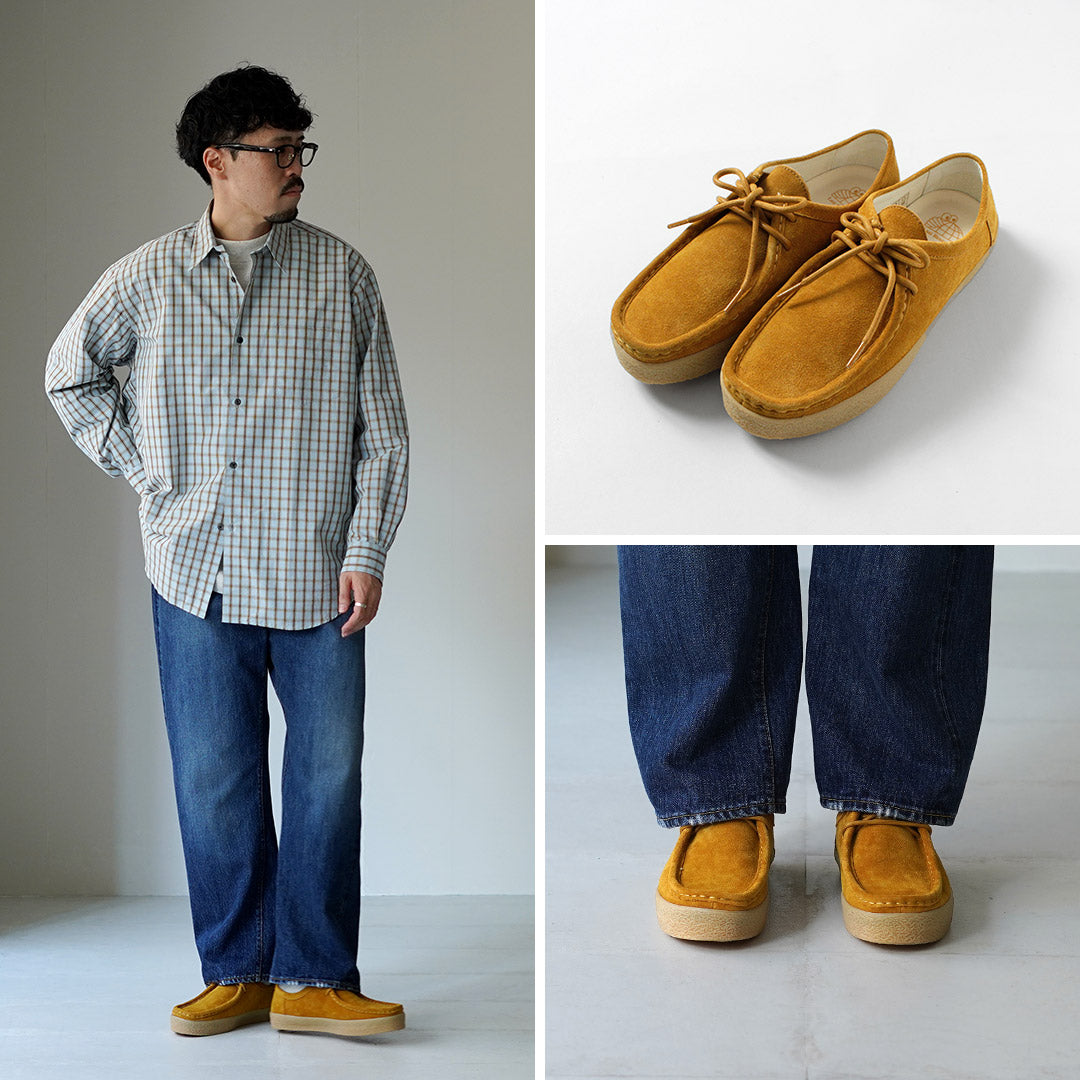 LAST RESORT AB / VM006 Low Cut Moc Suede Shoes