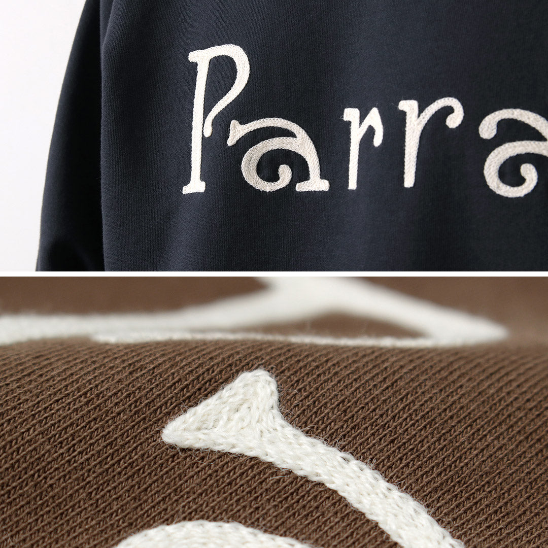 BY PARRA / Weird Trad Logo Crewneck Sweatshirt