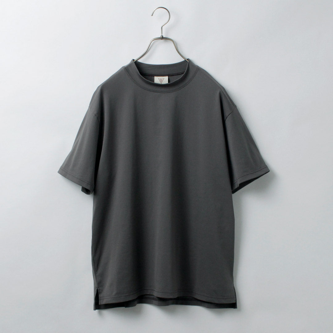 RAG / T-shirt à manches courtes et col montant doux et cool