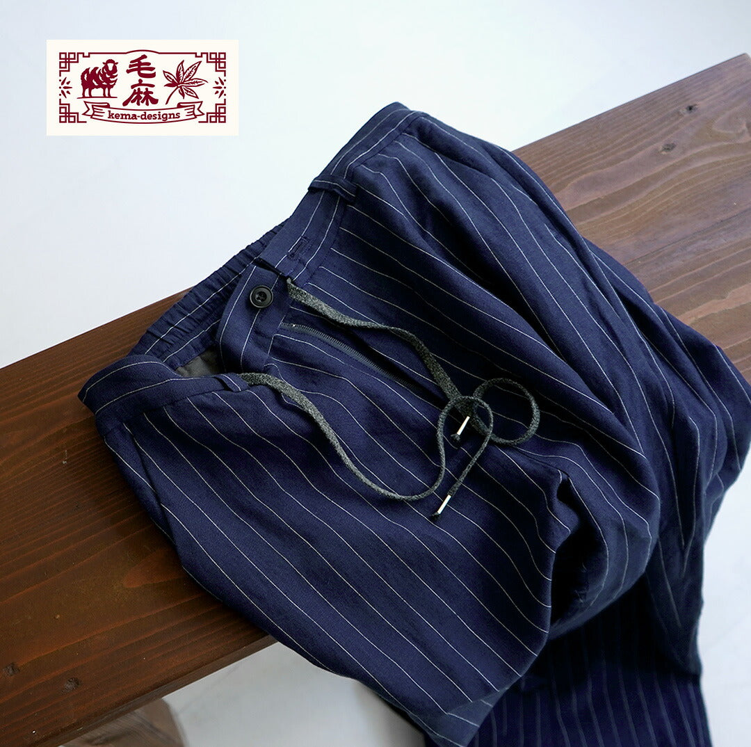KEMA DESIGNS / Pantalon facile en lin et viscose