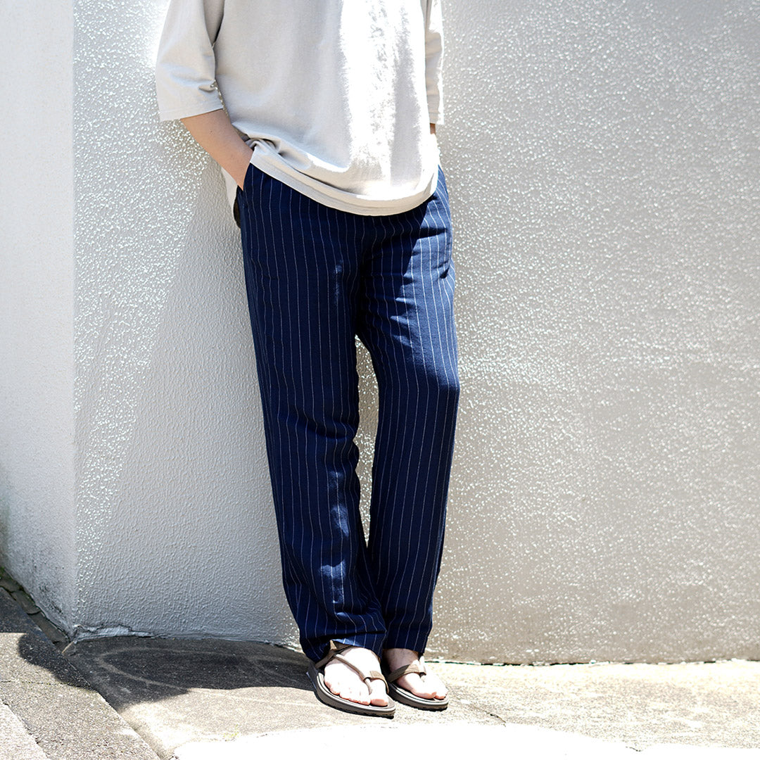 KEMA DESIGNS / Pantalon facile en lin et viscose