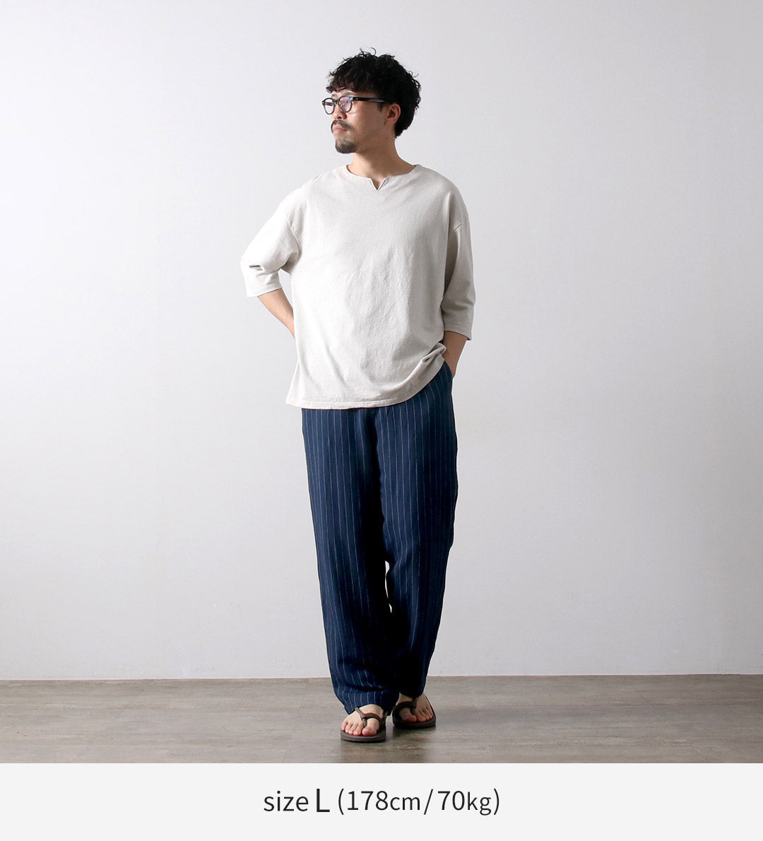 KEMA DESIGNS / Pantalon facile en lin et viscose