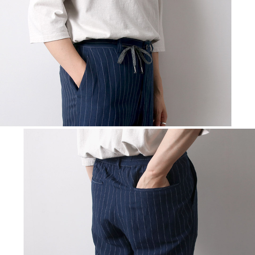 KEMA DESIGNS / Pantalon facile en lin et viscose