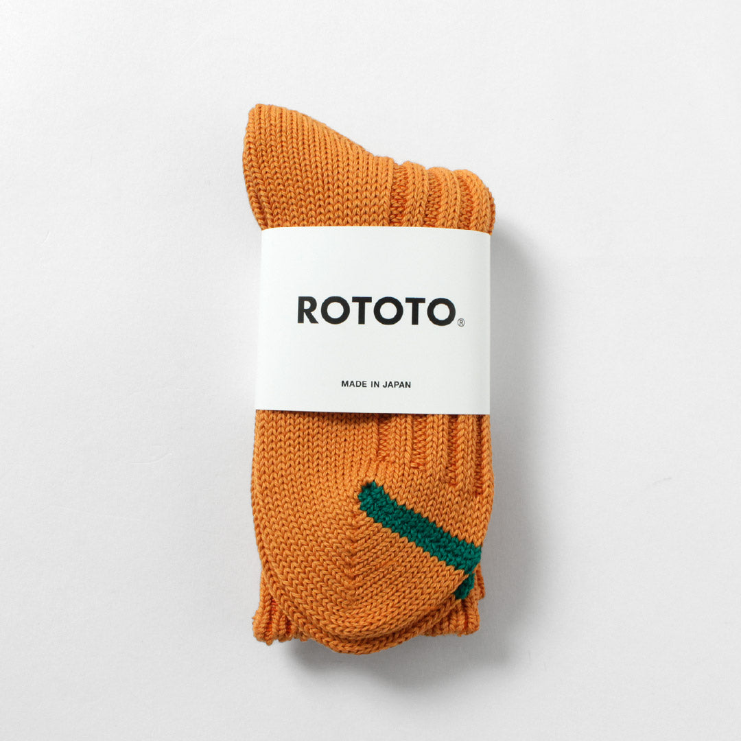 ROTOTO / Chaussettes épaisses côtelées