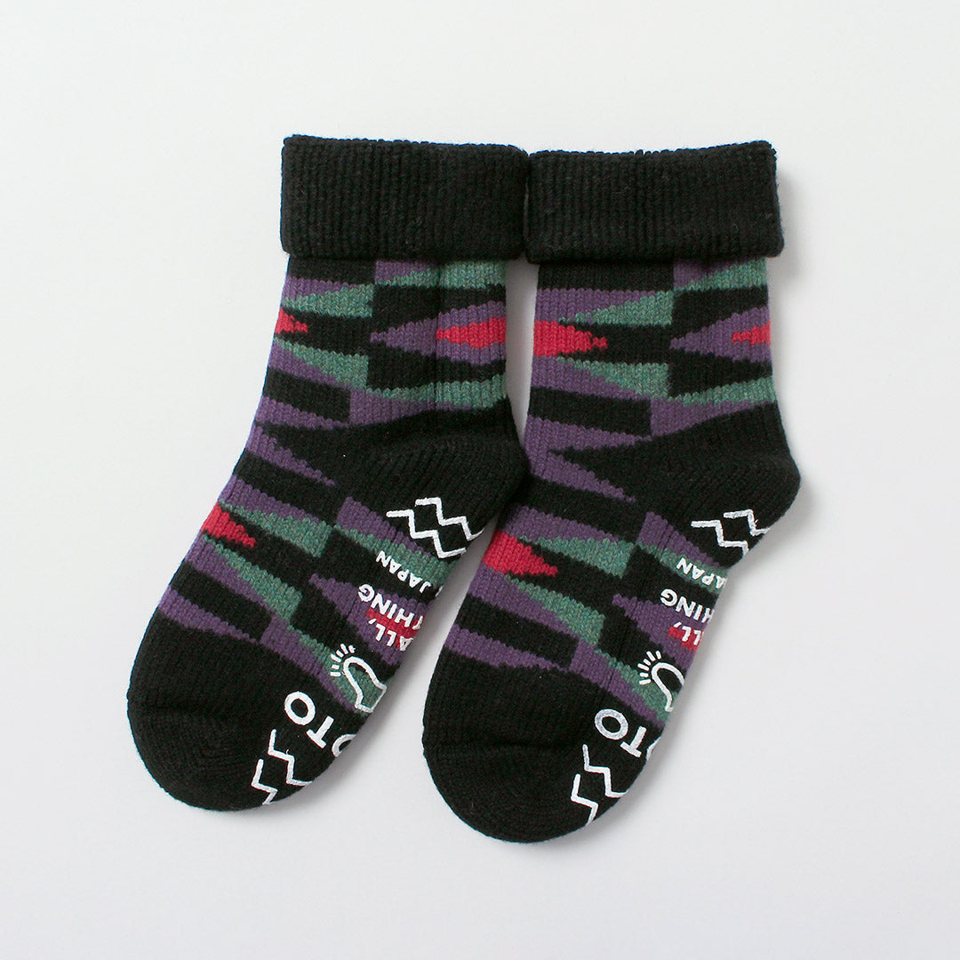 ROTOTO / Chaussettes de chambre en laine d'agneau mérinos Native