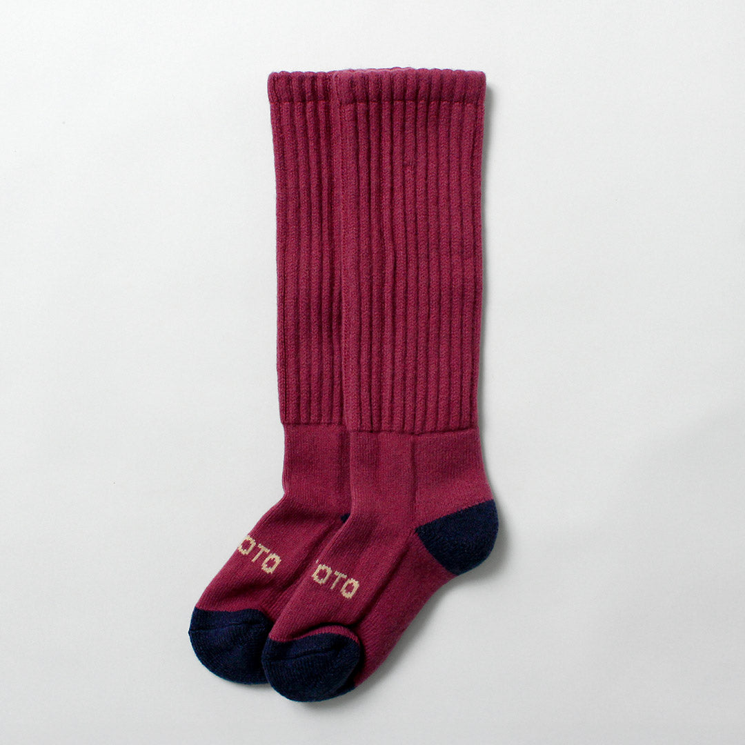 ROTOTO / Chaussettes hautes en laine d'agneau mérinos