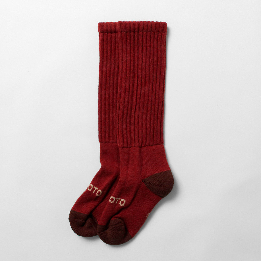 ROTOTO / Chaussettes hautes en laine d'agneau mérinos