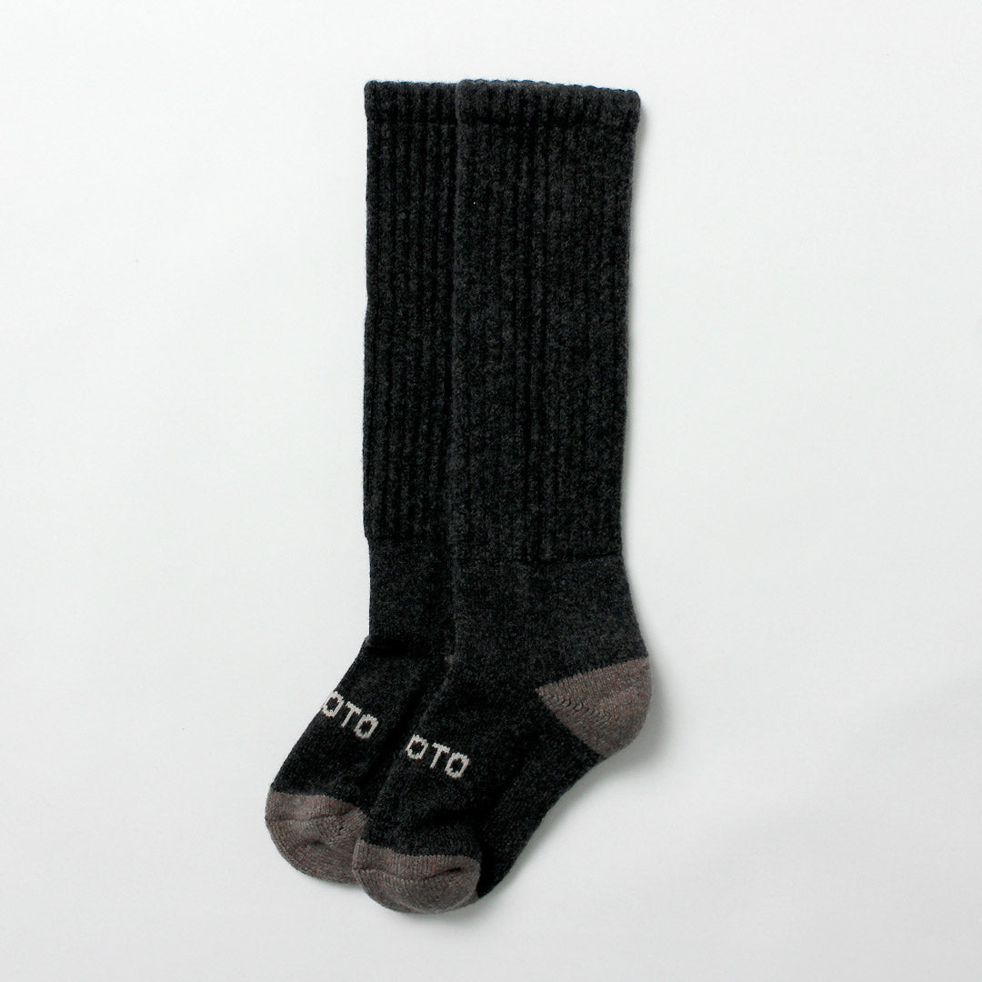 ROTOTO / Chaussettes hautes en laine d'agneau mérinos