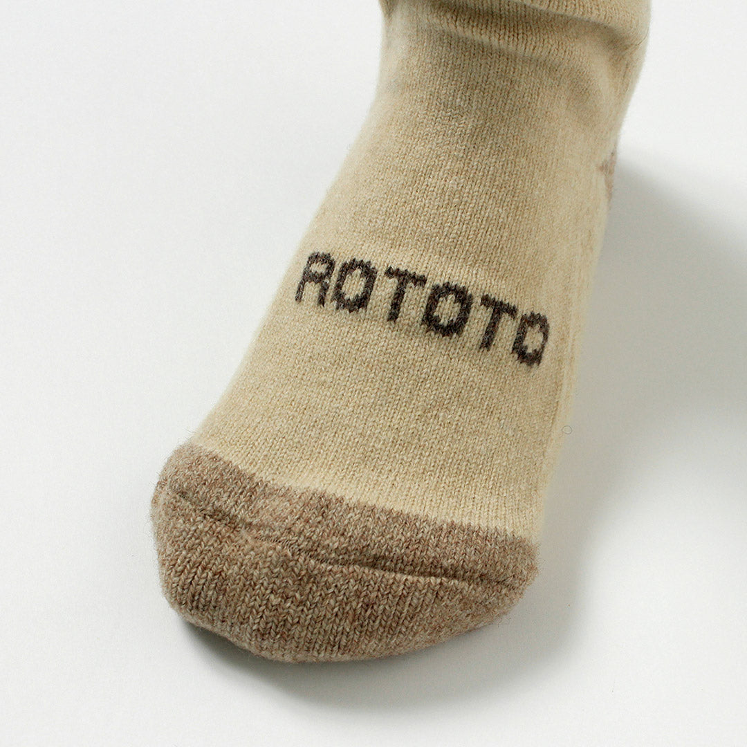 ROTOTO / Chaussettes hautes en laine d'agneau mérinos