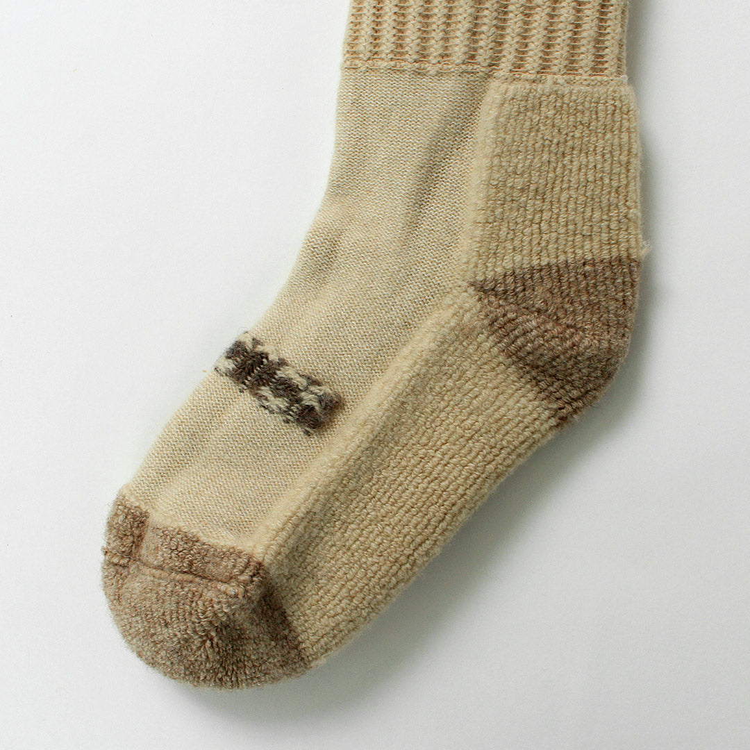 ROTOTO / Chaussettes hautes en laine d'agneau mérinos