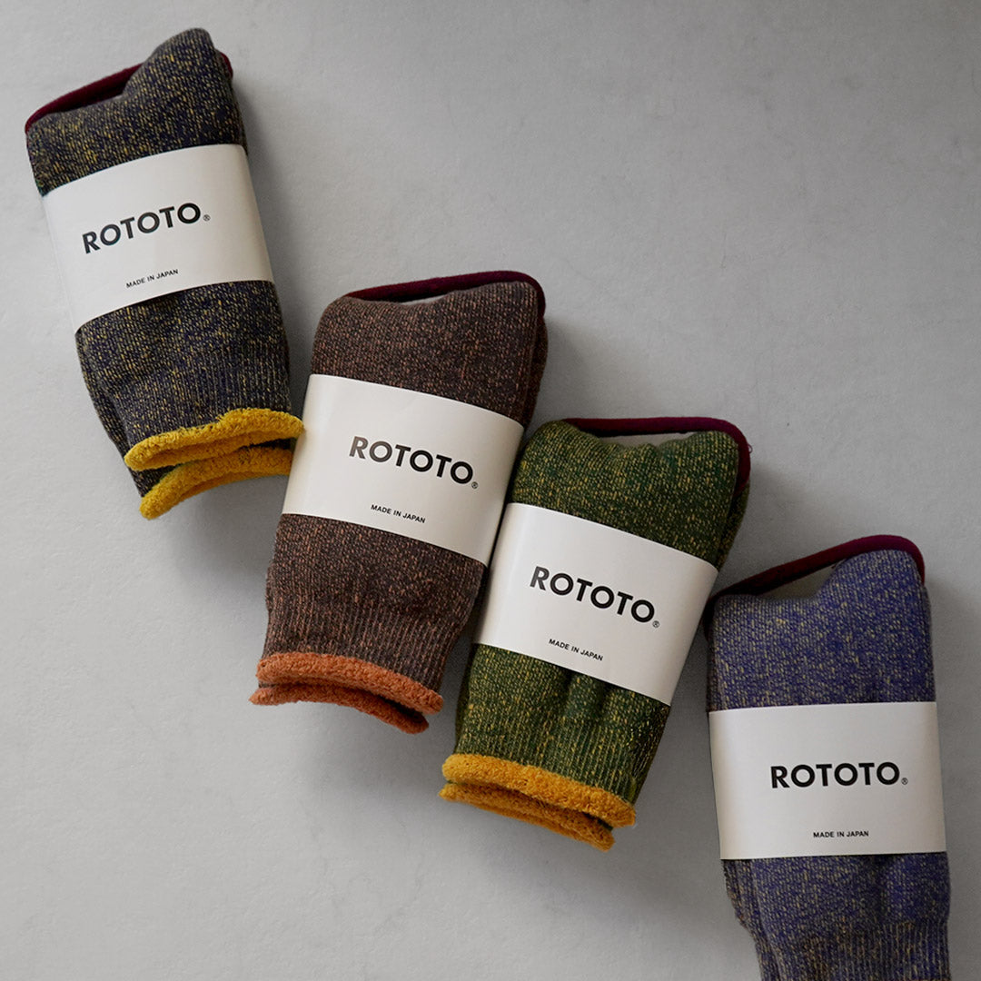 ROTOTO / Reversible Pile Socks