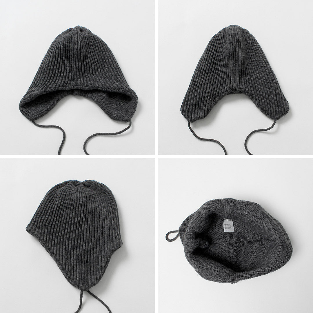 ROTOTO / Earflap Beanie