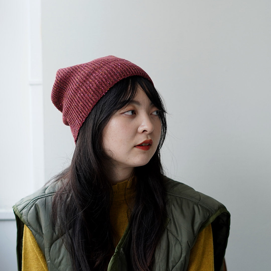 ROTOTO / Nep Wool Seamless Beanie