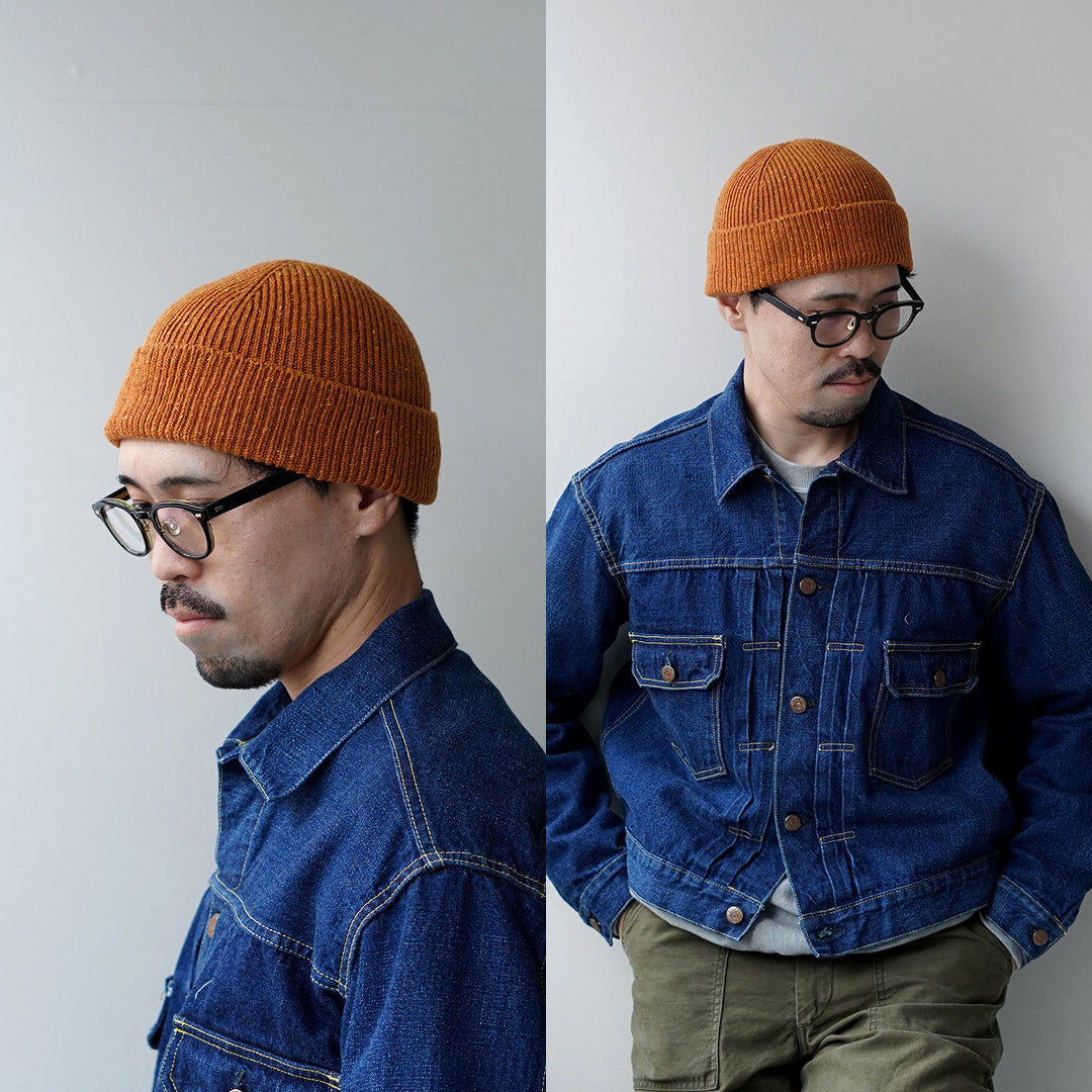 ROTOTO / Nep Wool Seamless Beanie