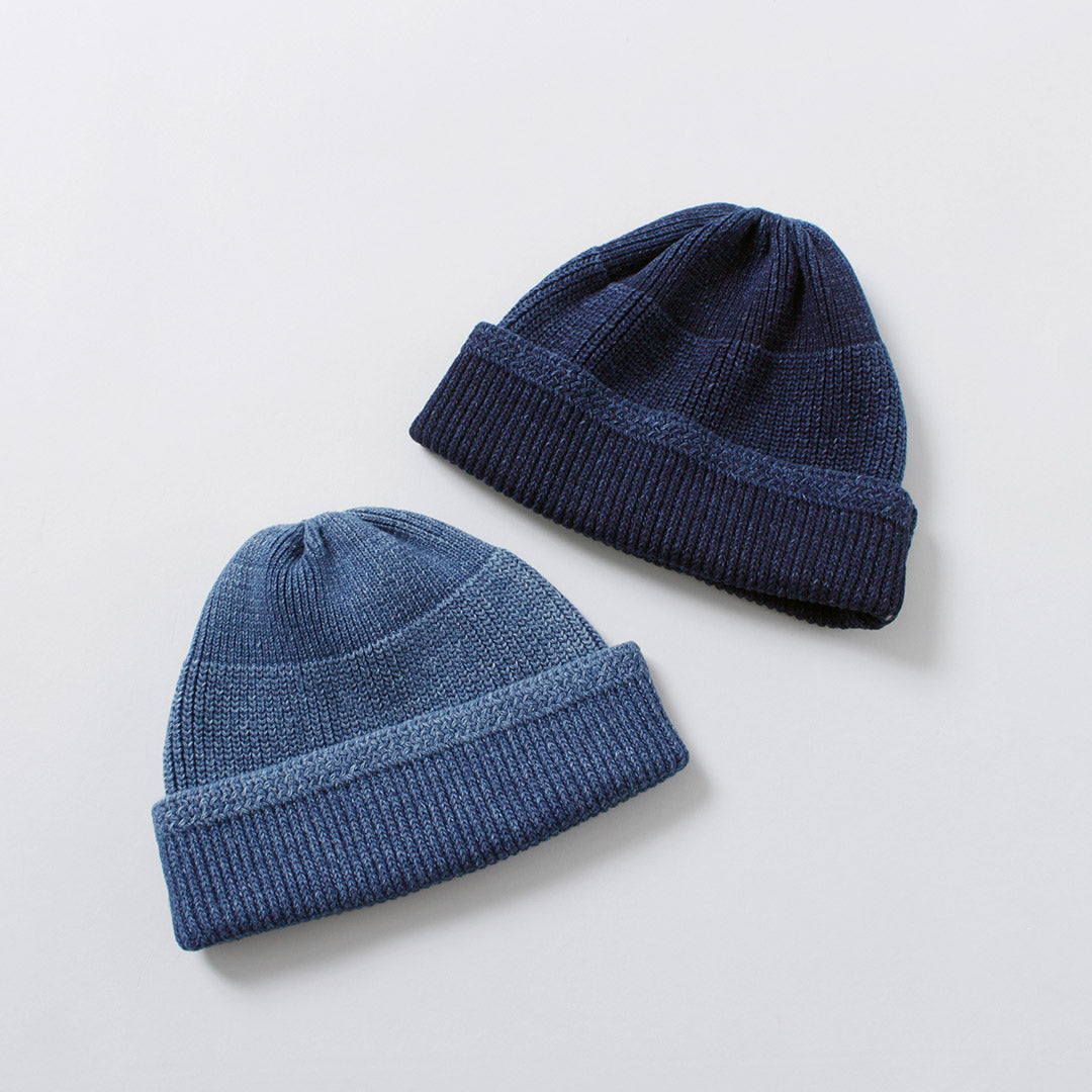 ROTOTO / Indigo Mil Beanie
