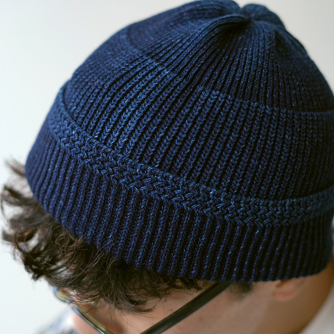 ROTOTO / Indigo Mil Beanie