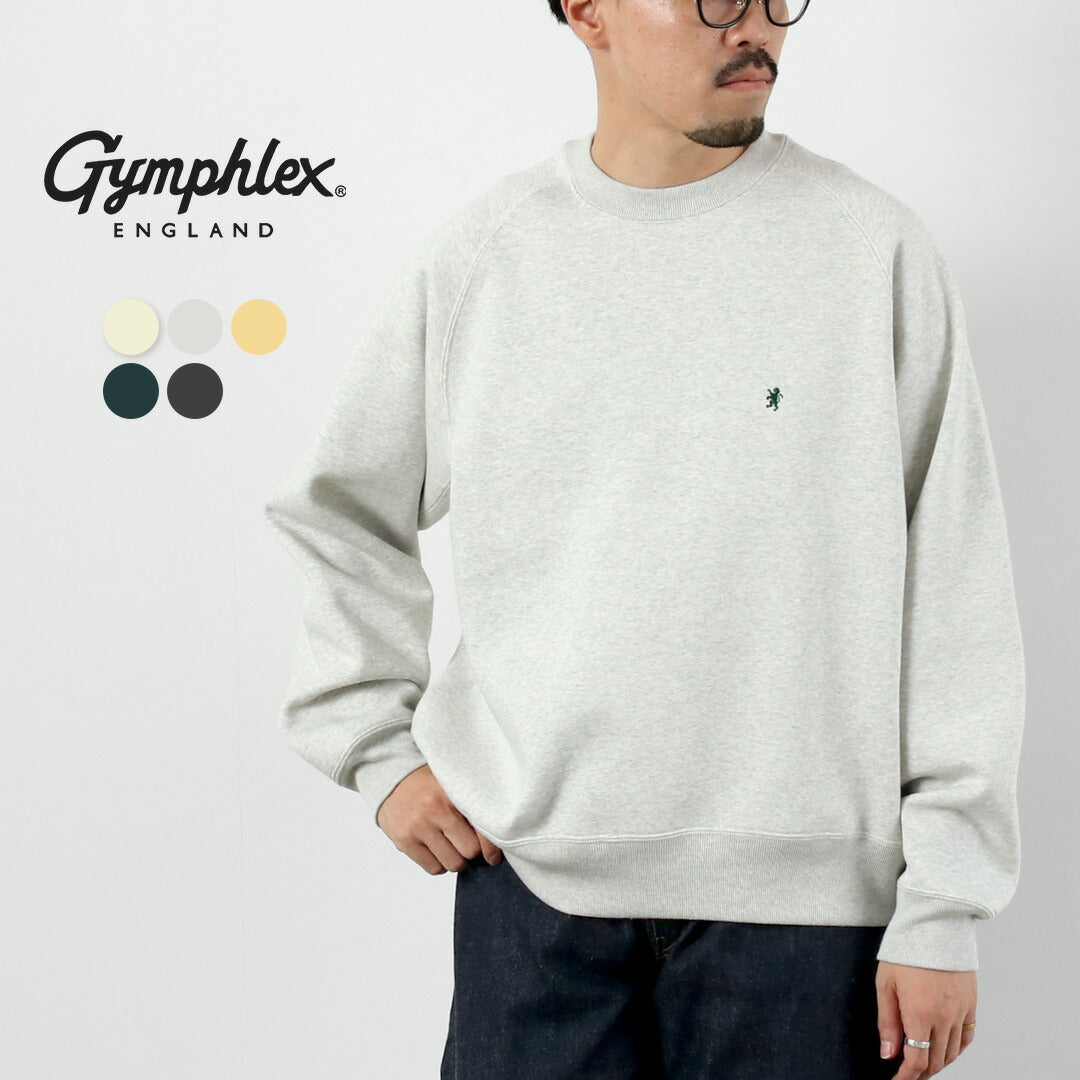 GYMPHLEX / Sudadera tipo jersey con cuello redondo y manga oscilante