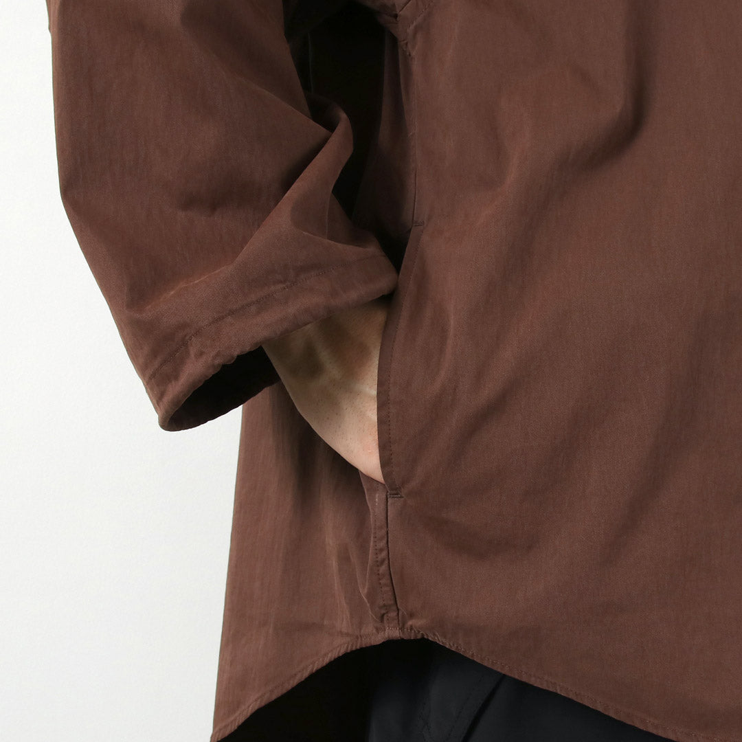 GYMPHLEX / Bio-Peach Skin Regular Collar Shirt