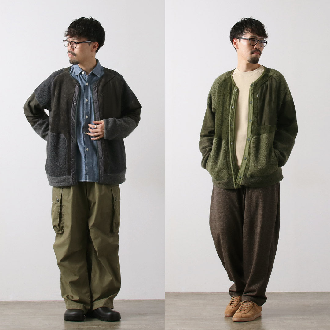 ALPINISME BLANC / Blouson Patchwork