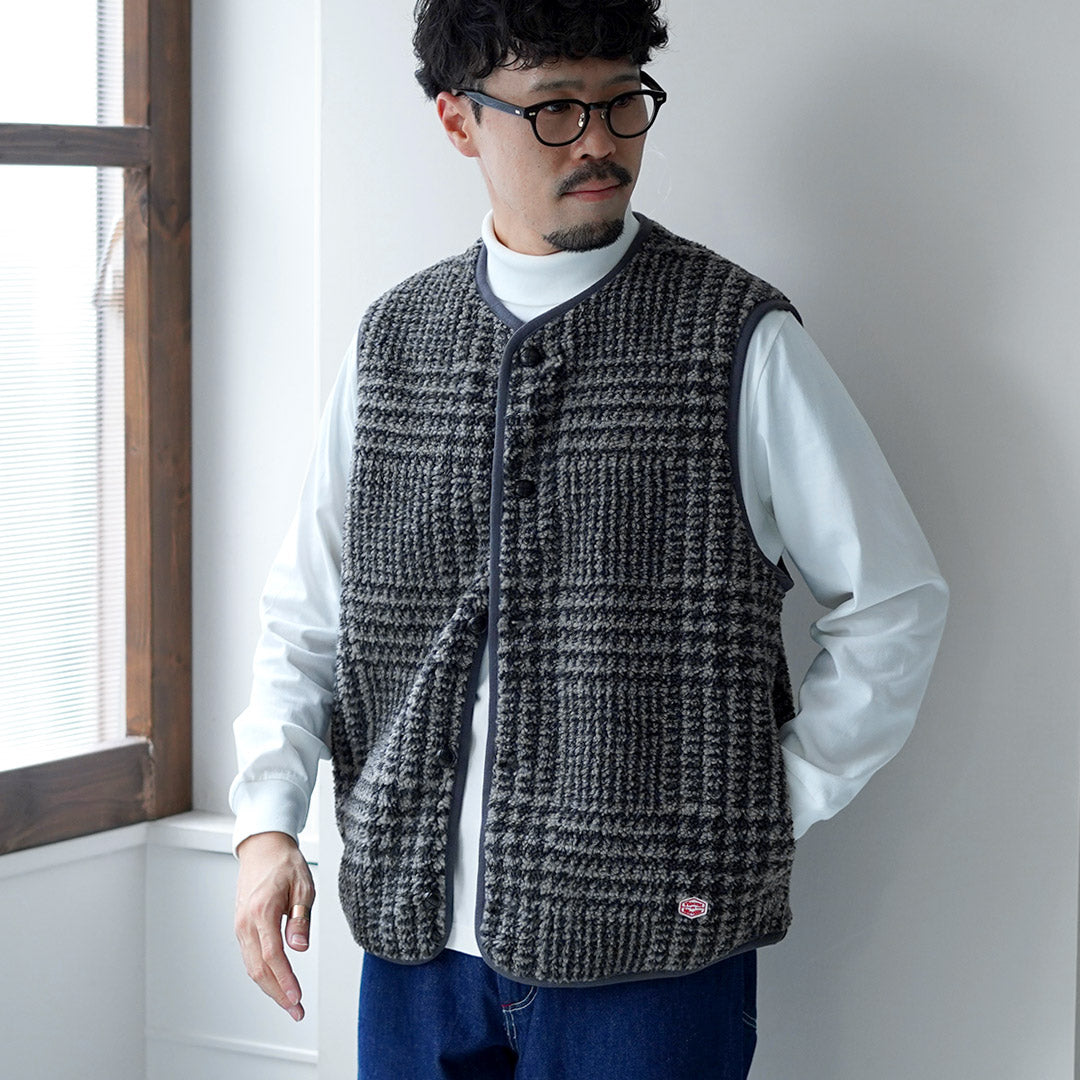 VINCENT ET MIREILLE / Boa Vest Plaid