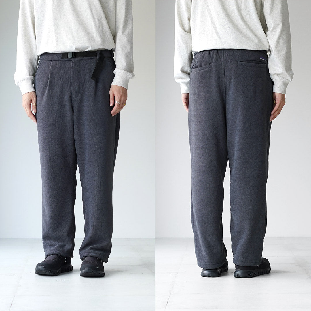 THOUSAND MILE / Knit Fleece Belt Pants