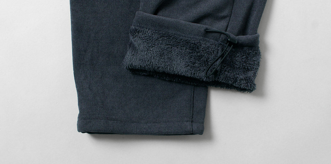 THOUSAND MILE / Knit Fleece Belt Pants