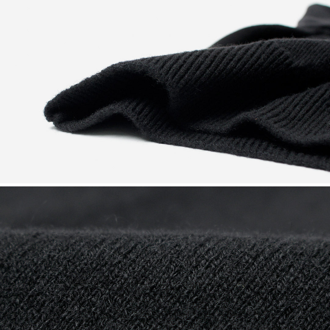 YONETOMI NEW BASIC / Rigid Cashmere Garment-Dyed Knit Cardigan