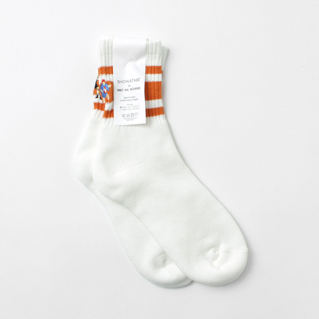 DECKA QUALITY SOCKS / 자수 스케이터 양말