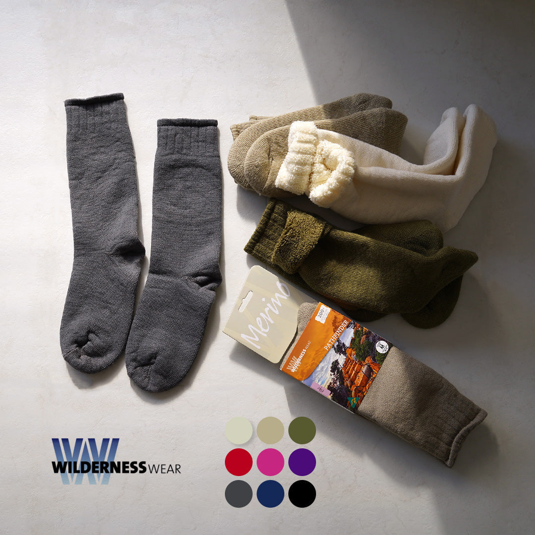 WILDERNESS WEAR / Pathfinder Merino Socks