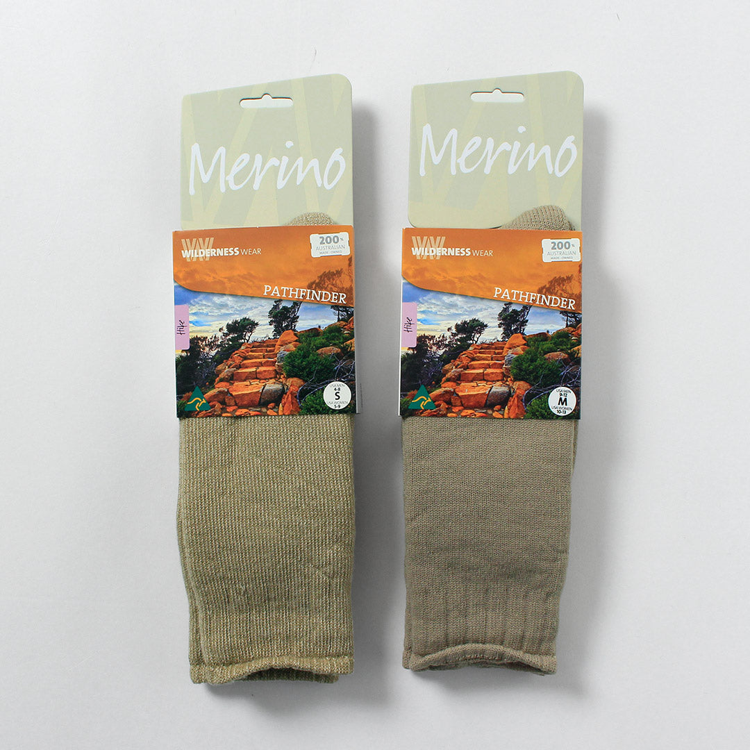 WILDERNESS WEAR / Pathfinder Merino Socks