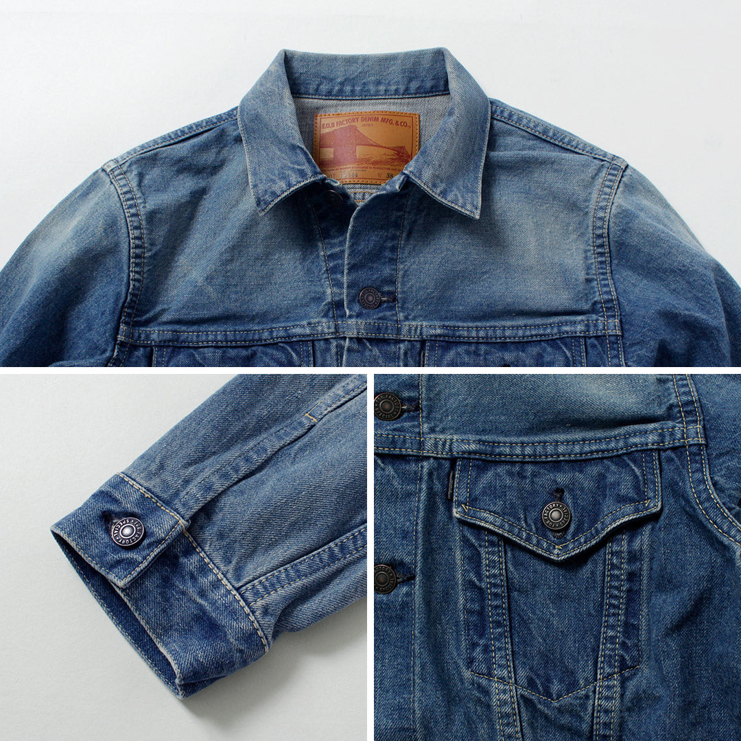 FOB FACTORY / F2444 Selvage Denim 3rd Jacket - Used