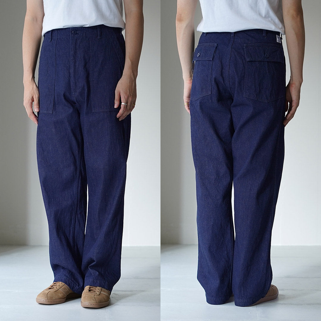 FOB FACTORY / 888 Pantalón panadero de mezclilla