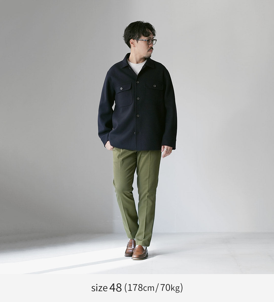 D.C.WHITE / Double-Faced CPO Jacket