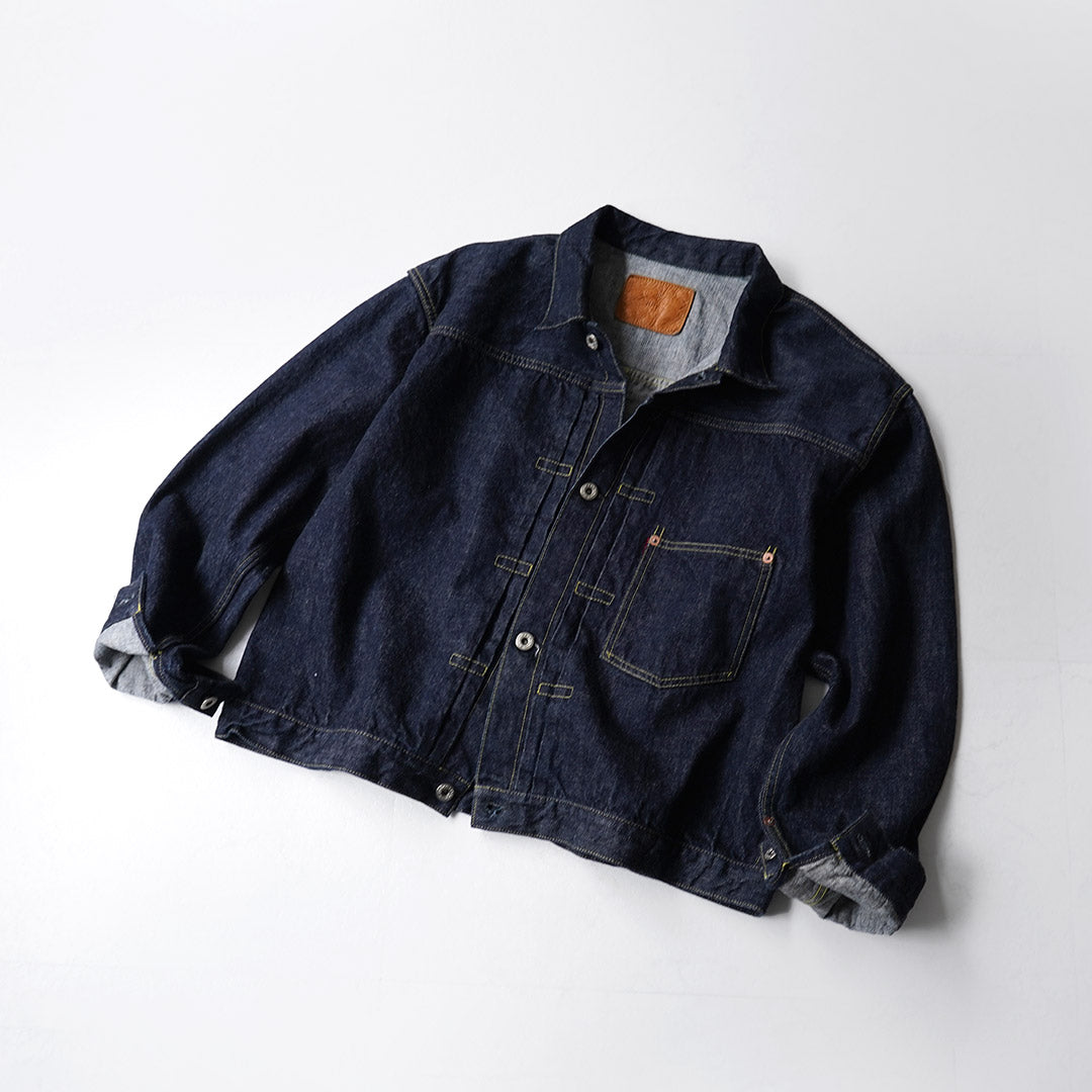 REMI RELIEF / Chaqueta vaquera de un lavado modelo WWII de mezclilla de 12 oz