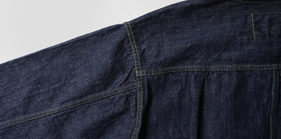 REMI RELIEF / Chaqueta vaquera de un lavado modelo WWII de mezclilla de 12 oz