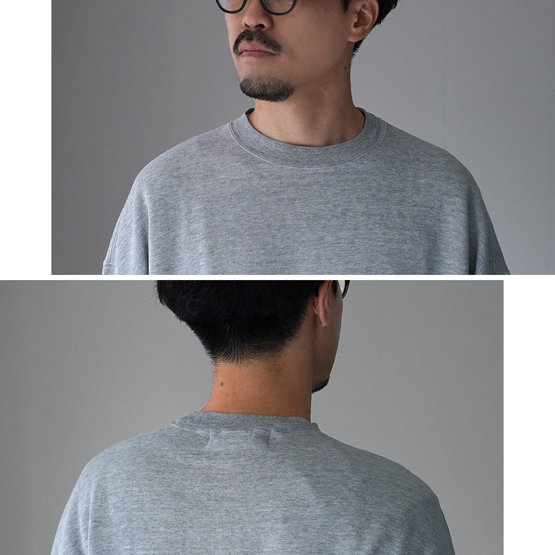 REMI RELIEF / Sweat-shirt à col rond en French Terry traité SP
