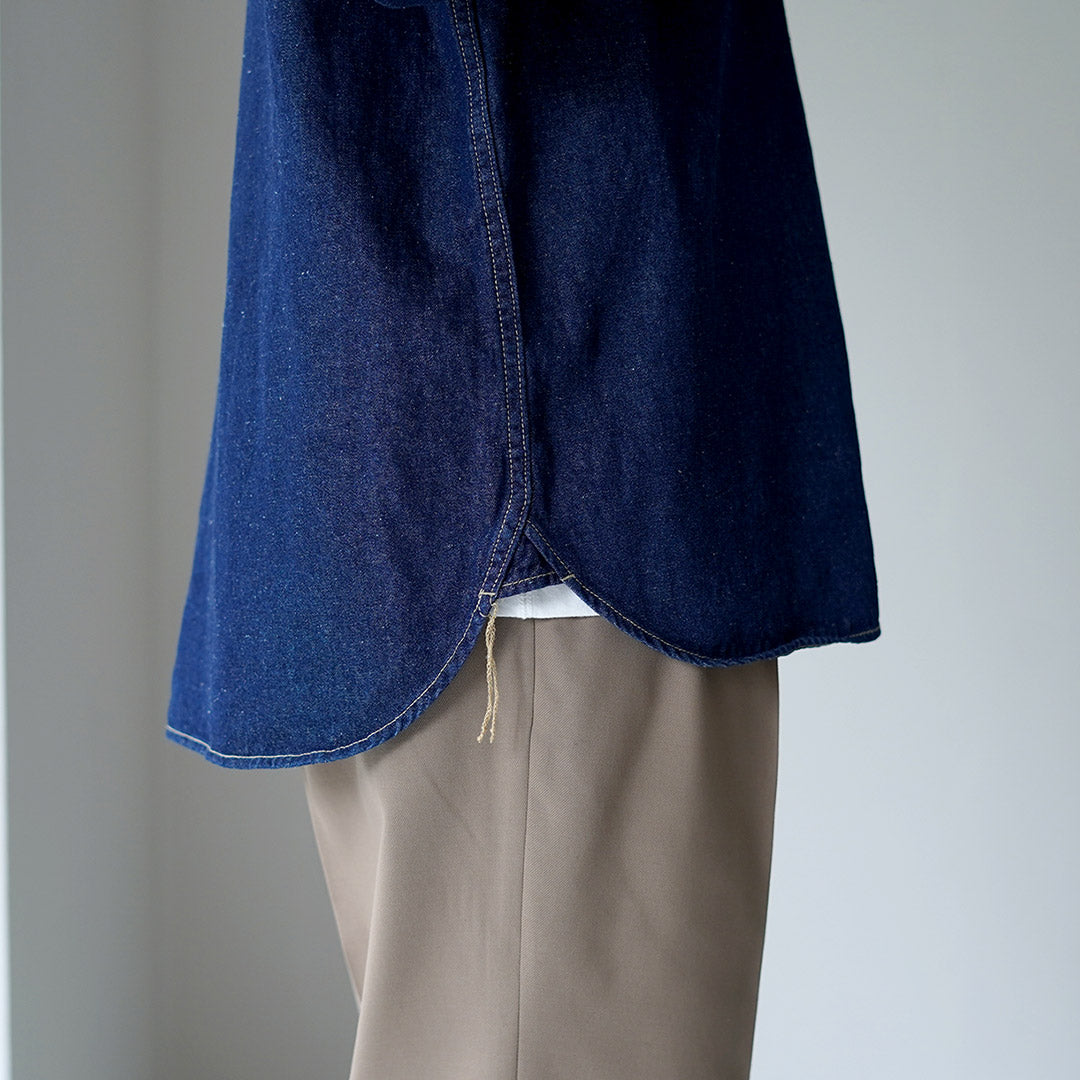 GOHEMP / Camisa vaquera vaquera de 7,5 oz