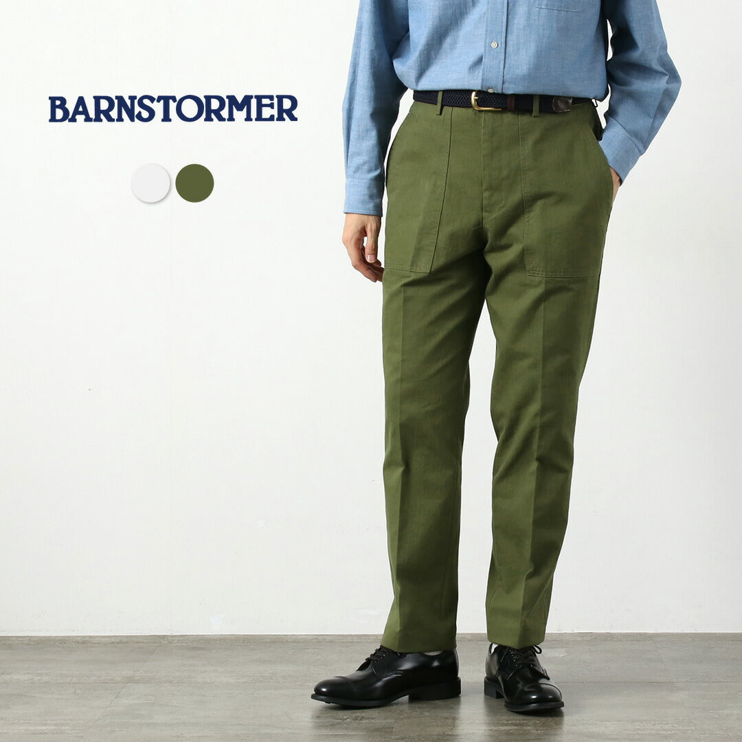 BARNSTORMER / Pantalon de fatigue habillé à chevrons