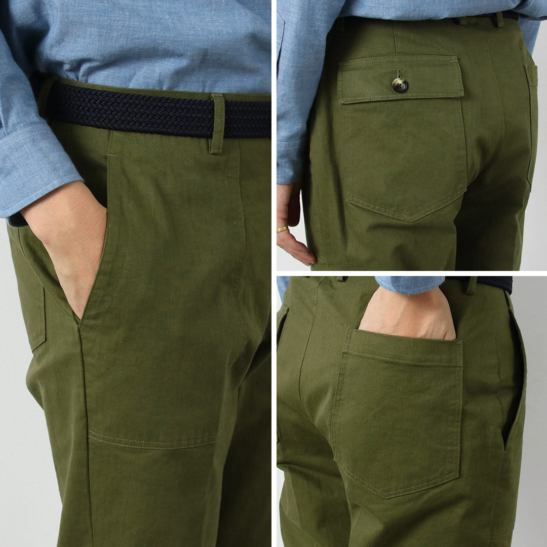 BARNSTORMER / Pantalon de fatigue habillé à chevrons